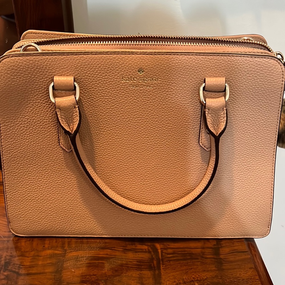 Kate Spade Mulberry Satchel - Beige